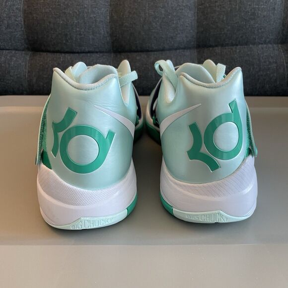 Nike KD 4 Easter Mint White Basketball Sneaker Shoe IB3550-300 Men\'s Size 16